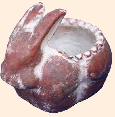 Juego Maceta Conejo 3 pzas